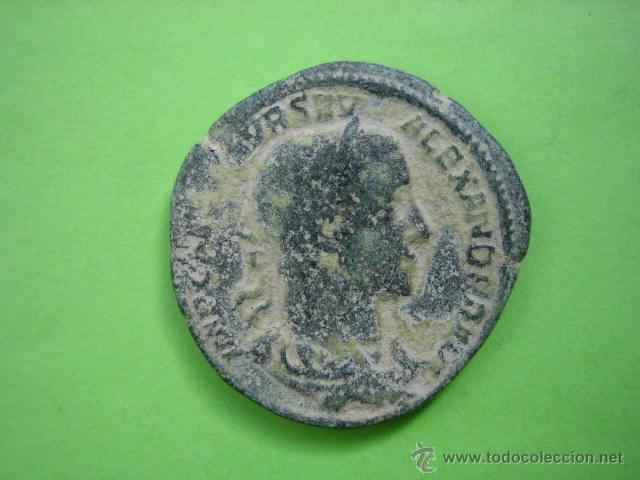 Monedas Imperio romano: SESTERCIO ROMANO DE Alexandro Severo - Foto 1