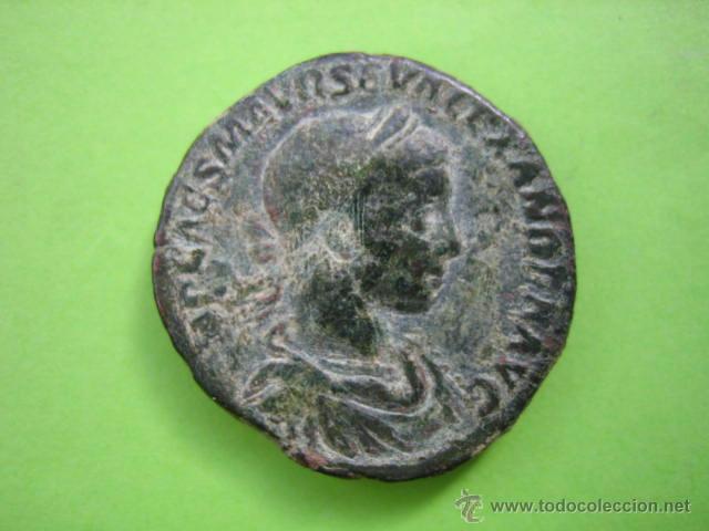 Monedas Imperio romano: SESTERCIO ROMANO DE Alexandro Severo - Foto 1