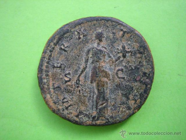 Monedas Imperio romano: SESTERCIO ROMANO DE Antonino Pio - Foto 2