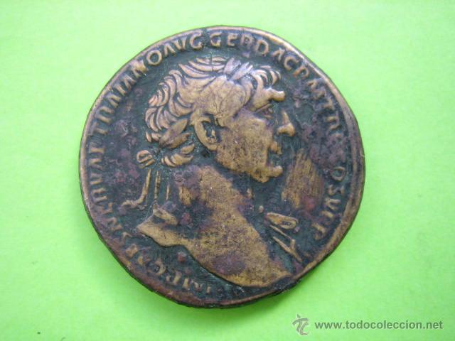 Monedas Imperio romano: SESTERCIO ROMANO DE Trajano - Foto 1