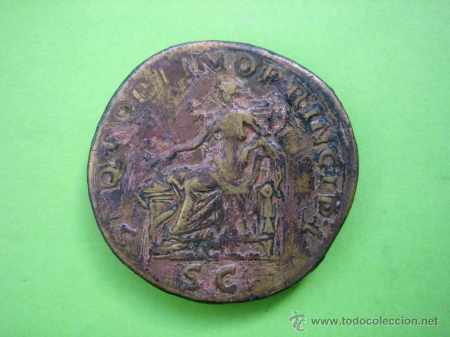 Monedas Imperio romano: SESTERCIO ROMANO DE Trajano - Foto 2