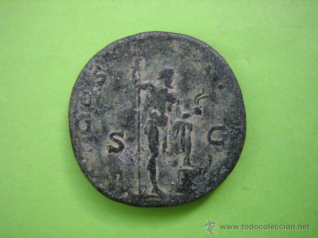 Monedas Imperio romano: SESTERCIO ROMANO DE Adriano - Foto 2