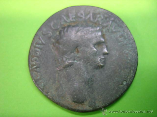 Monedas Imperio romano: SESTERCIO ROMANO DE CLAVDIVS - Foto 1