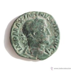 Monedas Imperio Romano: IMPERIO ROMANO. SEXTERCIO ROMANO MAXIMO PIO