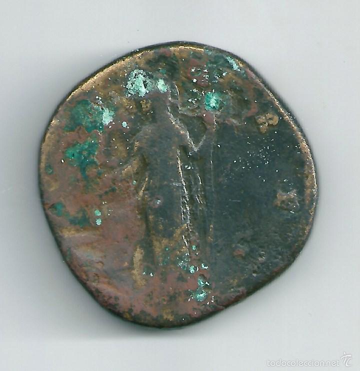 Monedas Imperio romano: Emperatriz Faustina La Mayor  1 Sestercio   NL226 - Foto 2