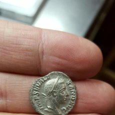 Monedas Imperio Romano: FR- BONITO DENARIO DE ALEJANDRO SEVERO. REVERSO: MARTE CON ESCUDO Y LANZA.. Lote 66227370