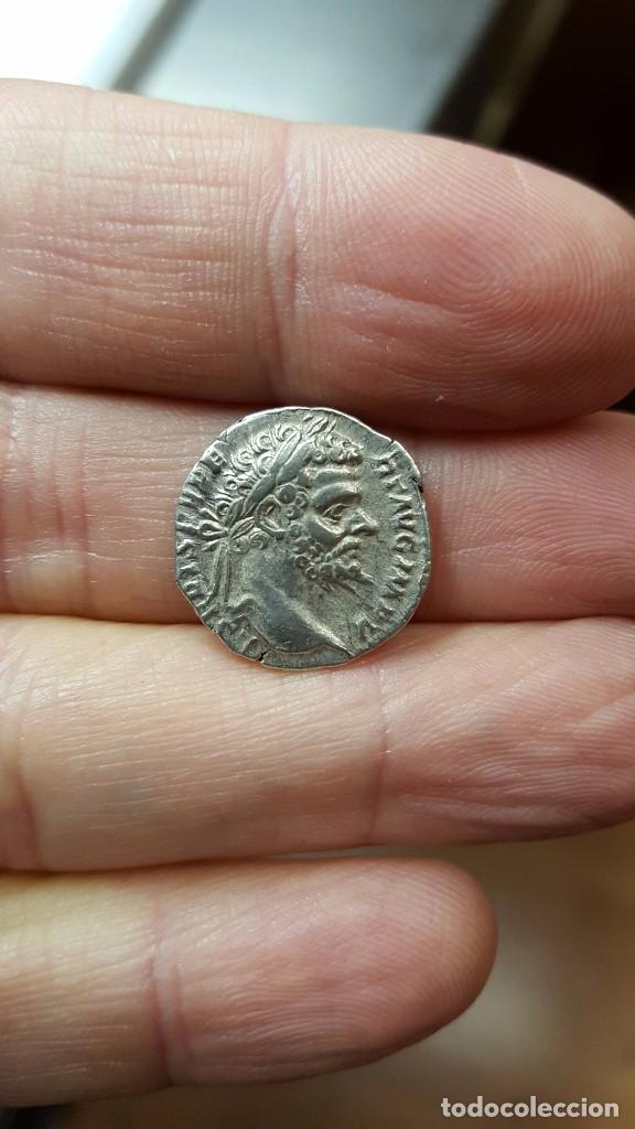 Monedas Imperio romano: FR- MUY BONITO DENARIO DE SEPTIMIO SEVERO. - Foto 1