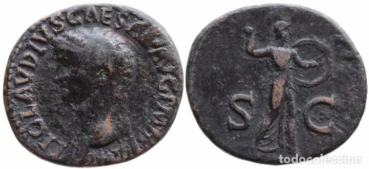 Monedas Imperio Romano: CLAUDIO AS