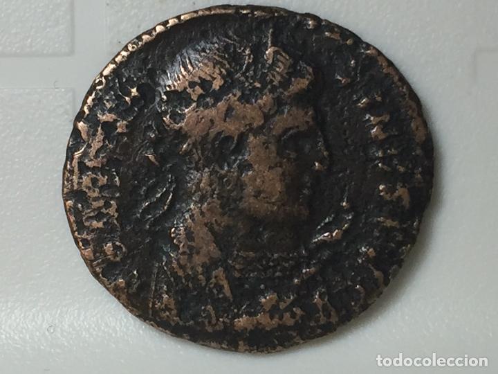 Monedas Imperio romano: MONEDA IMPERIO ROMANO AE CRISPO. - Foto 1