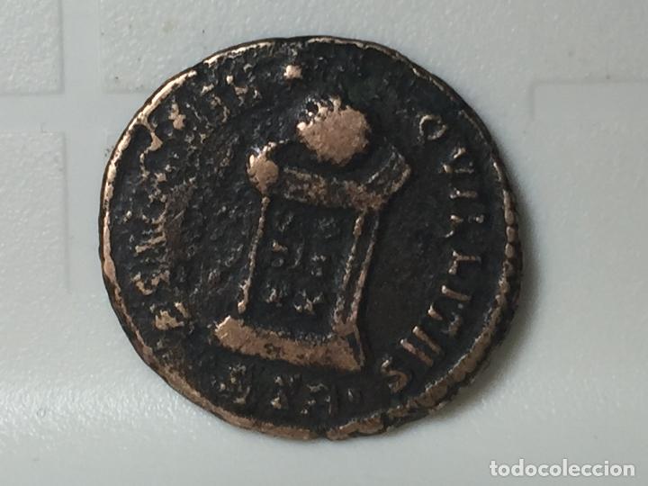 Monedas Imperio romano: MONEDA IMPERIO ROMANO AE CRISPO. - Foto 2
