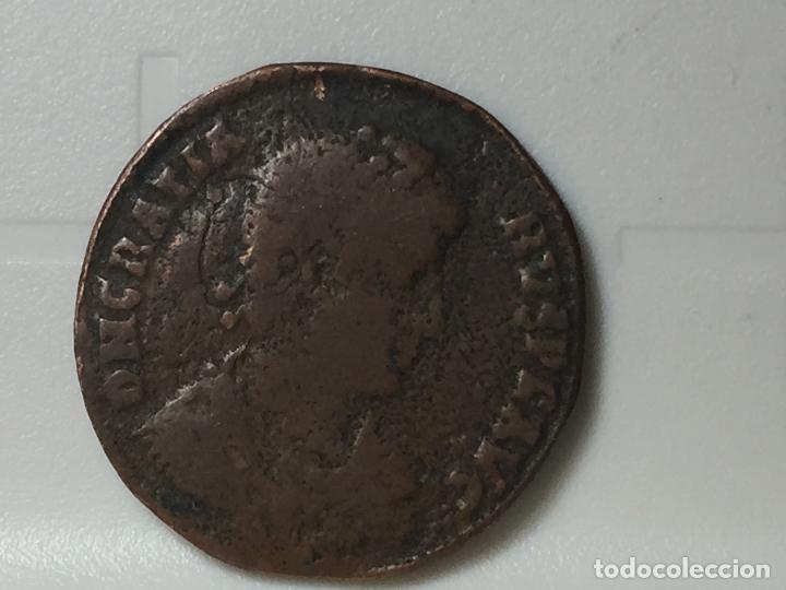 Monete Impero Romano: MONEDA IMPERIO ROMANO AE FOLLIS DN GRATIANVS PF AVG