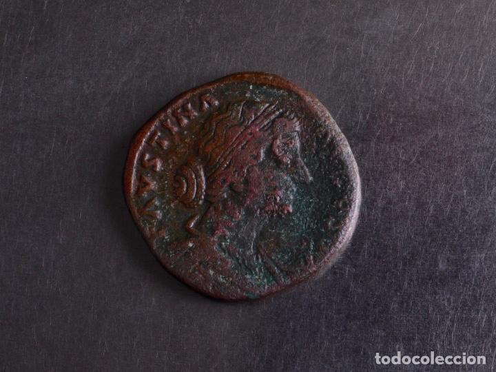 Monedas Imperio romano: MONEDA ROMANA FAUSTINA AUGUSTA II - Foto 1