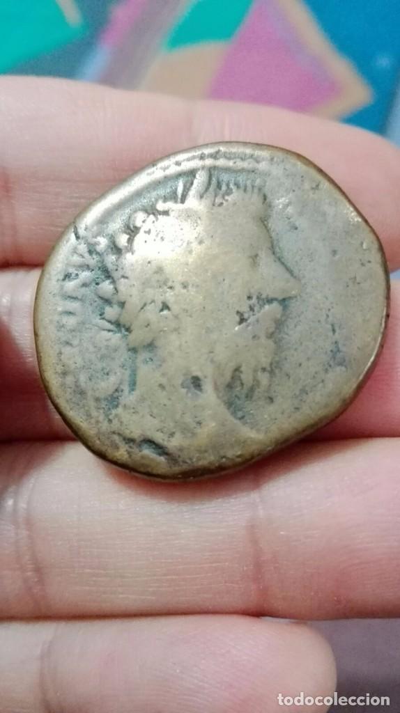 Monedas Imperio romano: TT- BARATO SESTERCIO DE MARCO AURELIO. - Foto 1