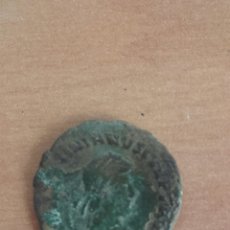 Monedas Imperio Romano: BRO 449 - MONEDA ROMANA IMPERIO ANVERSO EMPERADOR - REVERSO FIGURAS ESTILIZADA MEDIDAS SOBRE 25 M