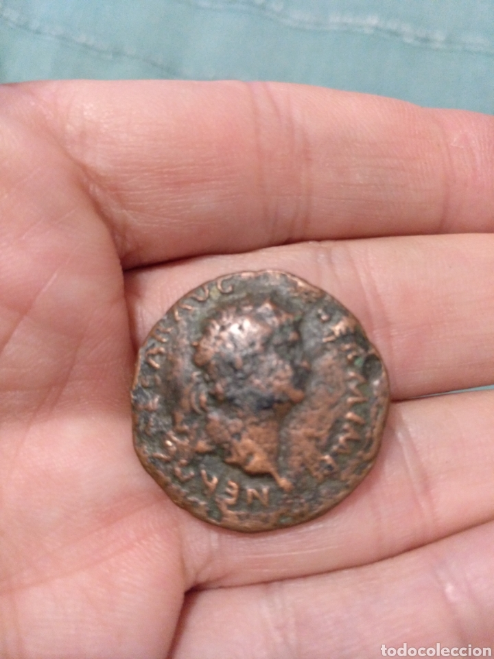 Monedas Imperio romano: Barato as de Ner&oacute;n - Foto 2