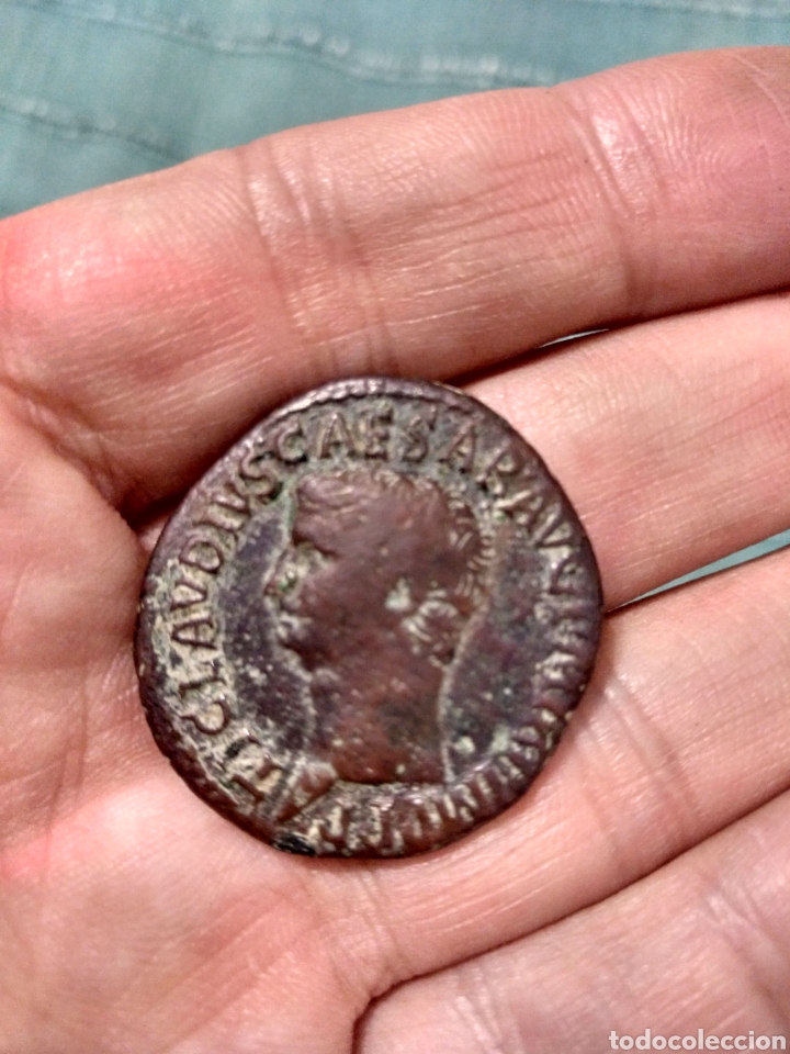 Monedas Imperio romano: As de Claudio - Foto 1