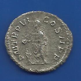 Monedas Imperio romano: IMPERIO ROMANO DENARIO DE PLATA DE ALEJANDRO SEVERO 227 dC - Foto 2