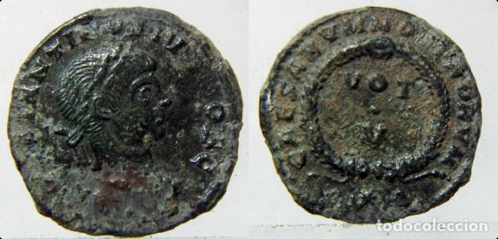 Monedas Imperio romano: MONEDA DEL EMPERADOR CONSTANTINO II - Foto 1