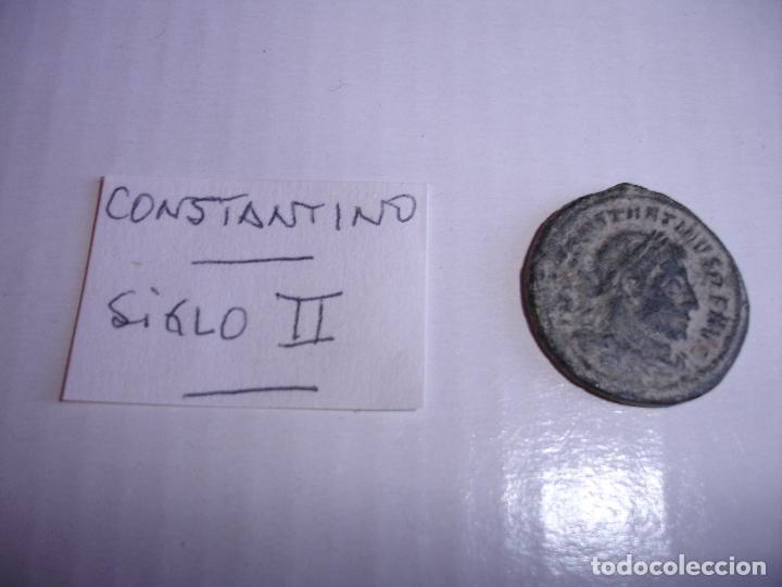 Monedas Imperio romano: Moneda romana CONSTATINO - Foto 2