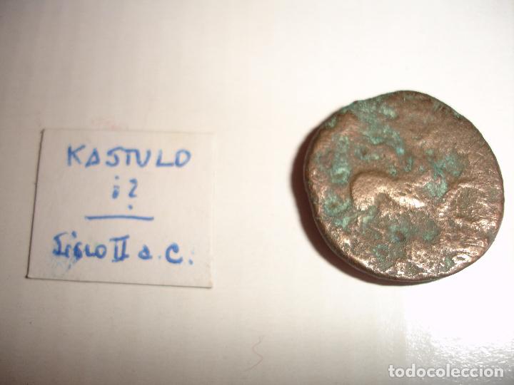 Monedas Imperio romano: MONEDA ROMANA KASTULO - Foto 2