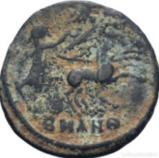 Monnaies Empire Romain: IMPERIO ROMANO! CONSTANCIO II (337-361)! AE4 O.J. (BRONCE)! ANTIOQUÍA! EBC. Lote 115377423
