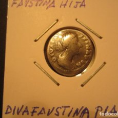 Monedas Imperio Romano: DENARIO DE FAUSTINA HIJA