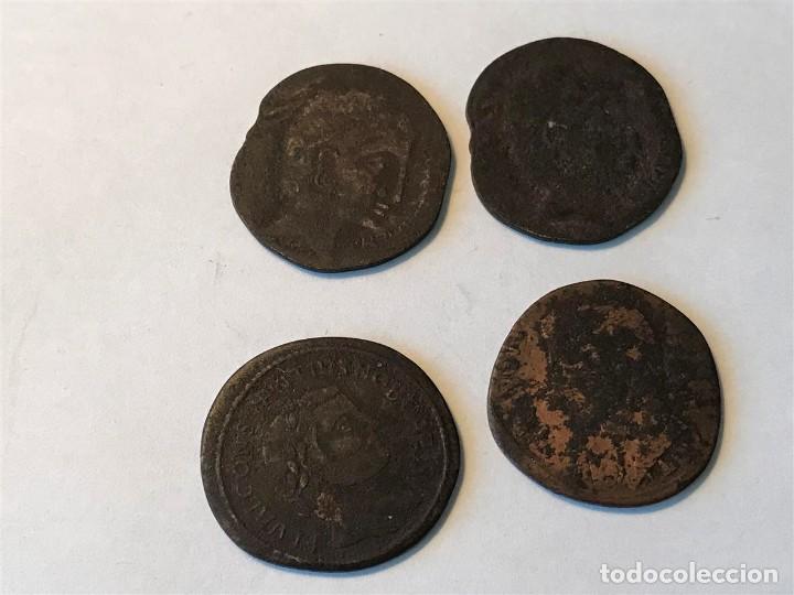 Monedas Imperio romano: Cuatro reproducciones de monedas romanas, - Foto 12