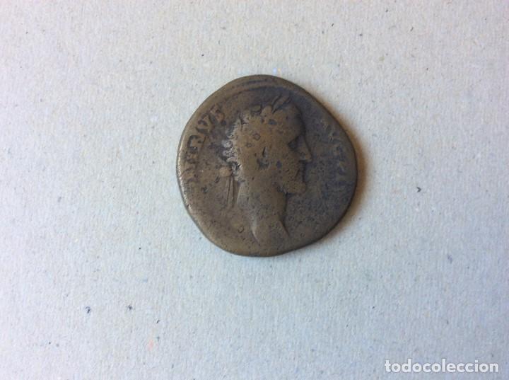 Monedas Imperio romano: SESTERCIO DE ANTONINO PIO DE BRONCE - Foto 1
