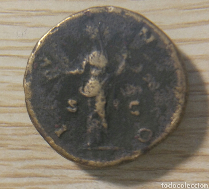 Monedas Imperio romano: Sestercio Faustina Augusta - Foto 2