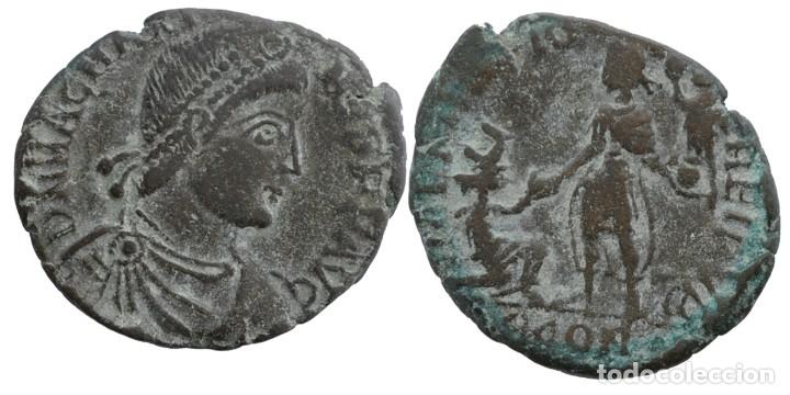 Monedas Imperio romano: BRONCE DE MAGNO MAXIMO - Foto 1
