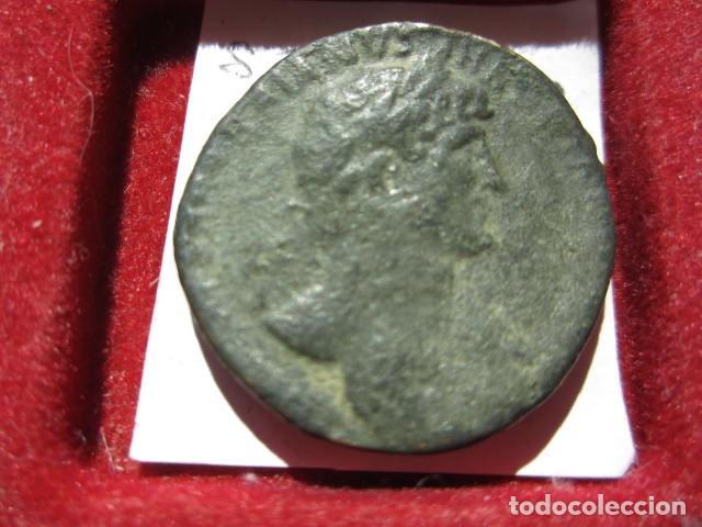 Monedas Imperio romano: moneda de 1 sestercio de Adriano (117-138 d.c) - Foto 1