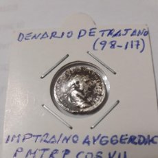 Monedas Imperio Romano: DENARIO DE TRAJANO (98-117) CON MUCHO RELIEVE. Lote 183630186