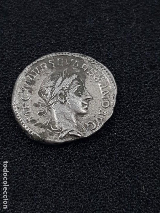 Monedas Imperio Romano: Denario Alejandro Severo, Plata, MBC - Foto 3 - 183675122