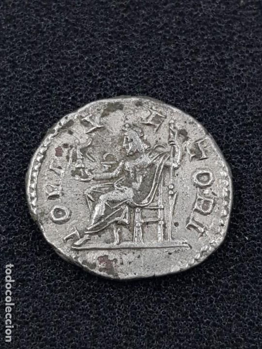 Monedas Imperio romano: Denario Alejandro Severo, Plata, MBC - Foto 2