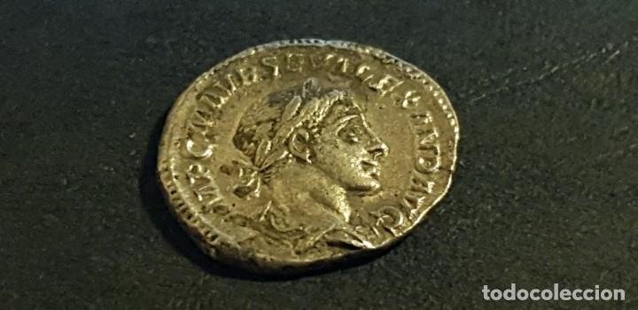 Monedas Imperio romano: Denario Alejandro Severo, Plata, MBC - Foto 6