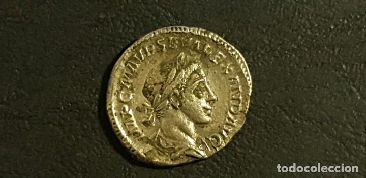 Monedas Imperio Romano: Denario Alejandro Severo, Plata, MBC - Foto 5 - 183675122