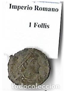 Monedas Imperio romano: IMPERIO ROMANO 1 FOLLIS - Foto 1