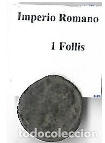 Monedas Imperio romano: IMPERIO ROMANO    1 FOLLIS - Foto 1