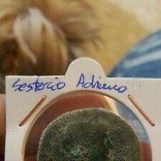 Monedas Imperio Romano: BONITO SESTERCIO DE ADRIANO. 
