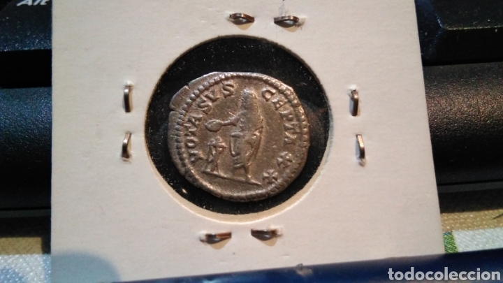 Monedas Imperio romano: Moneda romana , denario de plata , severo P&iacute;o , 193 _ 211 DC - Foto 5