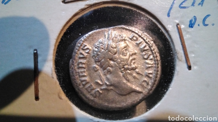 Monedas Imperio romano: Moneda romana , denario de plata , severo P&iacute;o , 193 _ 211 DC - Foto 1