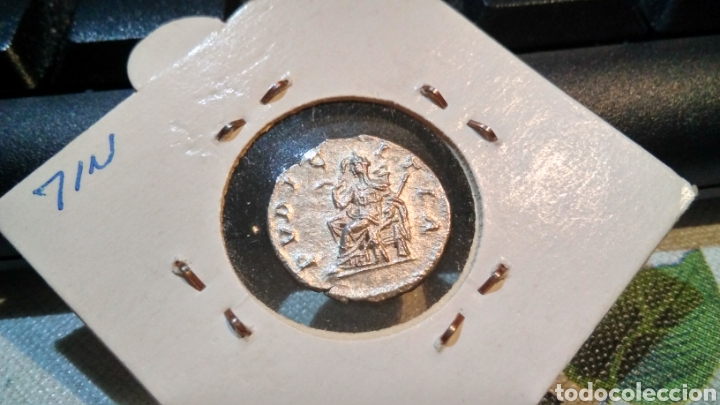 Monedas Imperio romano: Moneda romana , denario de plata , Julia mamaea , 225 DC - Foto 5