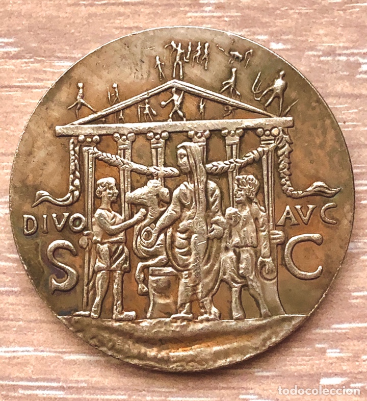 Monedas Imperio Romano: SESTERCIO DE CALÍGULA. ROMA 39-40 d.C. - Diámetro: 35,2 mm. RÉPLICA - Foto 1 - 191990010