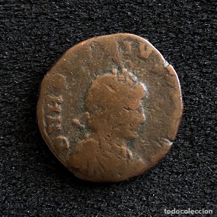 Monedas Imperio romano: MONEDA HONORIO. IMPERIO ROMANO. - Foto 1