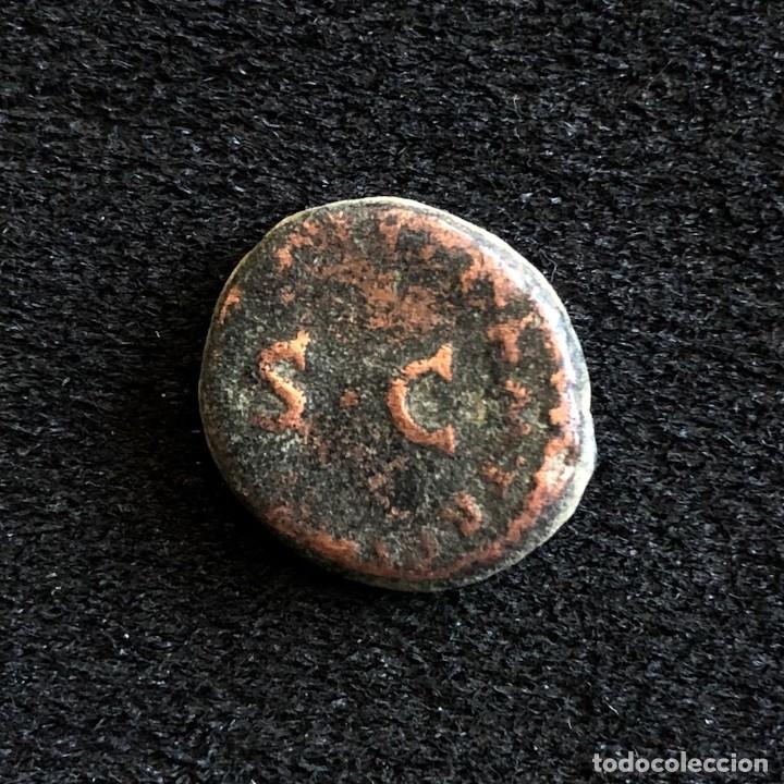 Monedas Imperio romano: MONEDA CUADRANTE DE CLAUDIO. IMPERIO ROMANO. - Foto 1