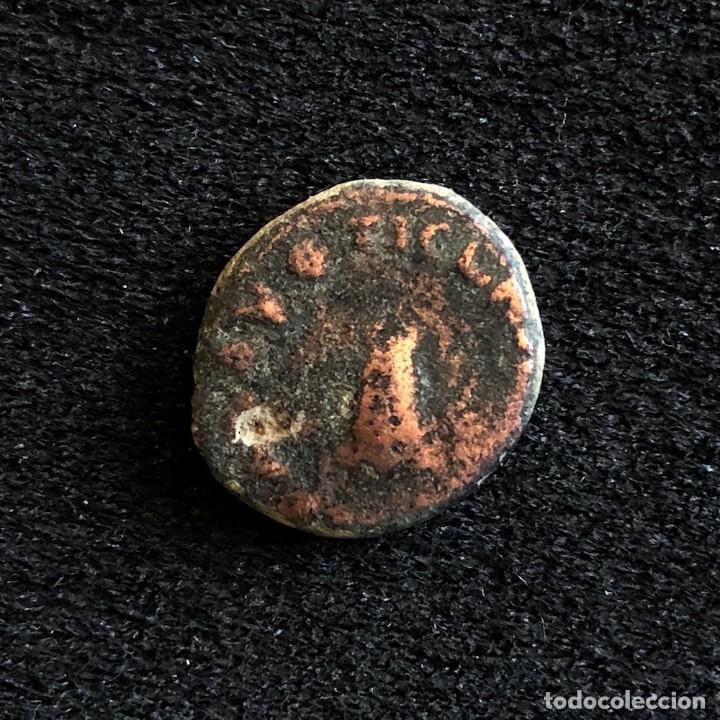 Monedas Imperio romano: MONEDA CUADRANTE DE CLAUDIO. IMPERIO ROMANO. - Foto 2