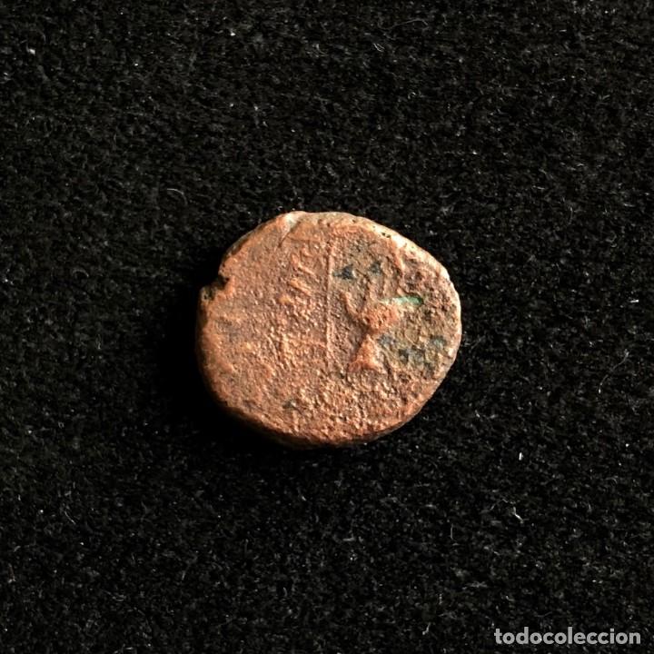 Monedas Imperio romano: MONEDA CUADRANTE DE CLAUDIO I. IMPERIO ROMANO. - Foto 2