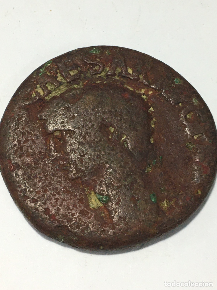 Moedas Imp&eacute;rio Romano: Moneda antigua de cobre