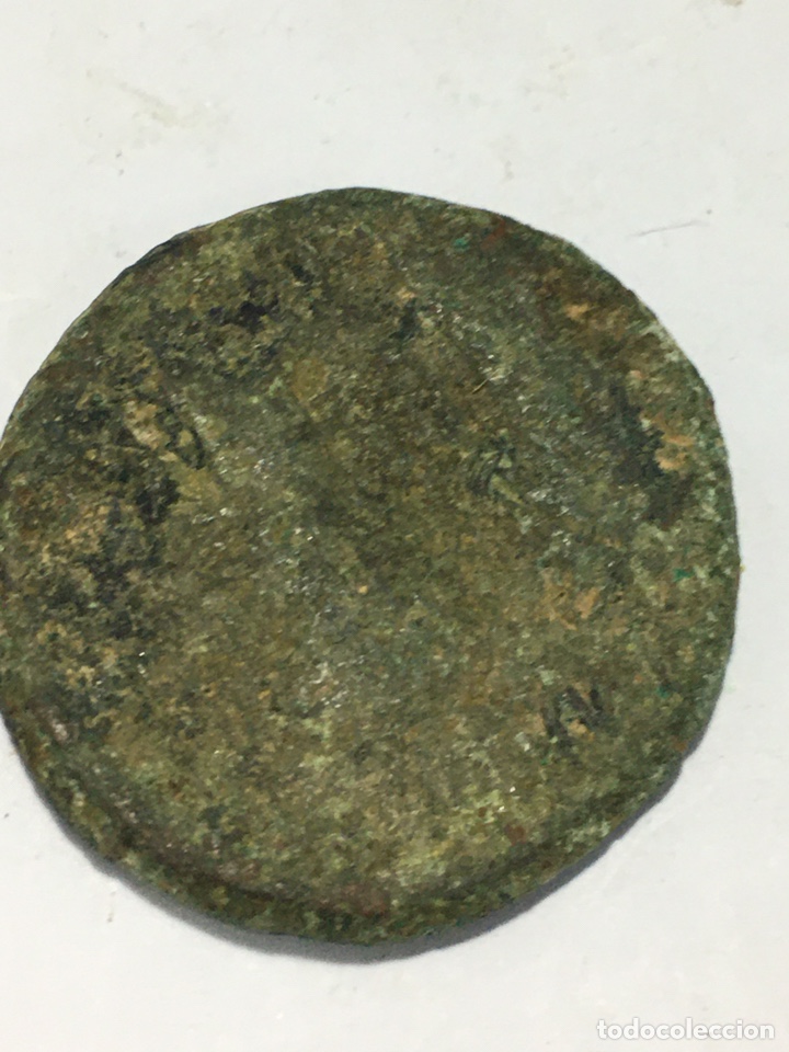 Moedas Imp&eacute;rio Romano: Moneda antigua de cobre 24mm