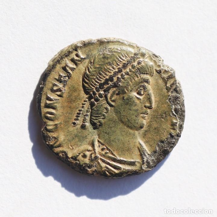 Monedas Imperio romano: CENTENIONAL CONSTANCIO ARLES AVE FENIX - Foto 1